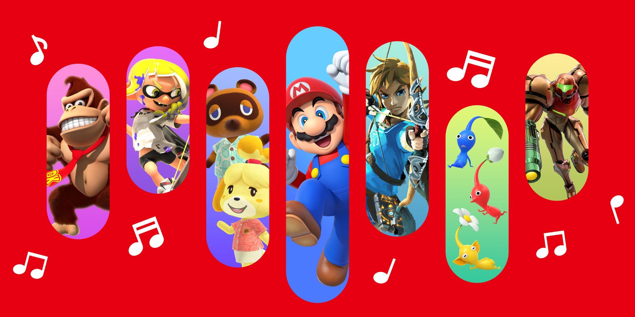 Wallpaper for Nintendo Music.