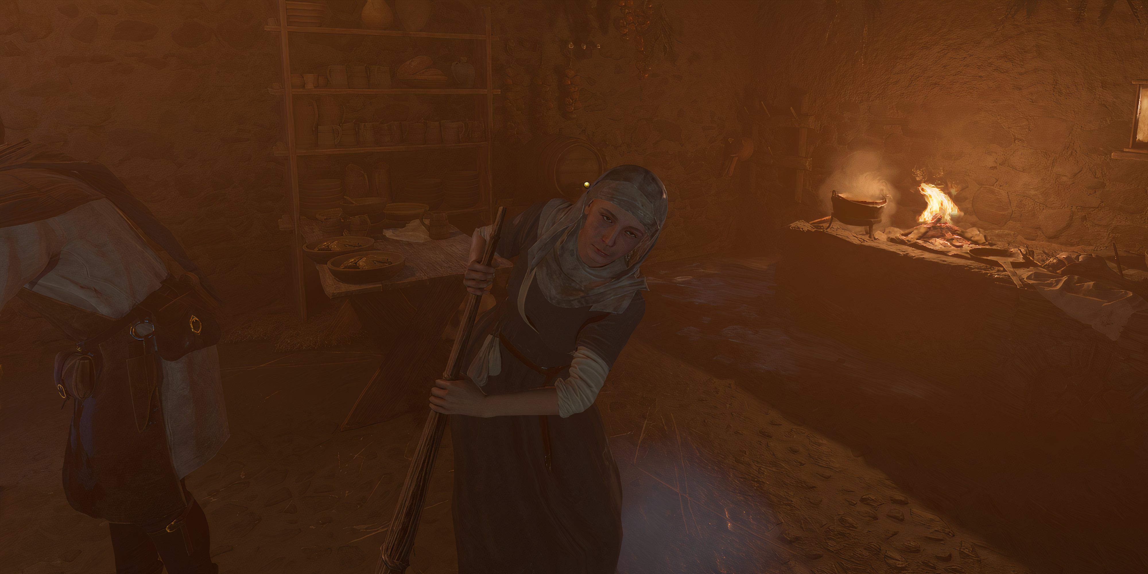 Rat the cleaning lady is looking at Henry - kcd2