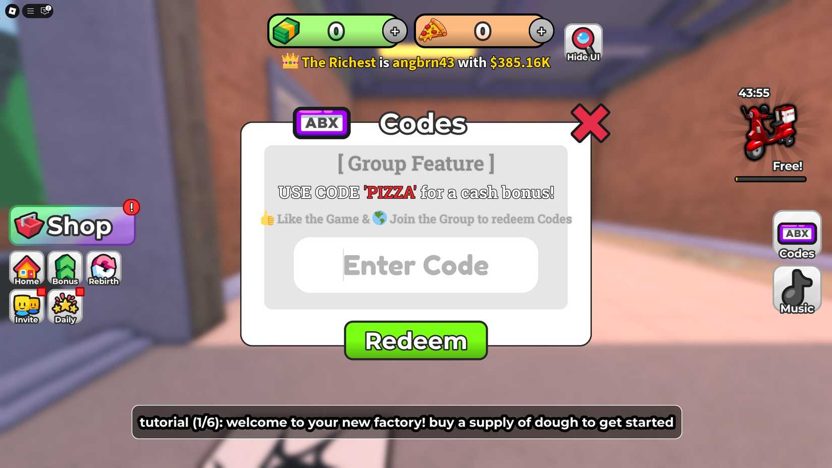 Make Pizza To Prove Chef Wrong Codes - Roblox