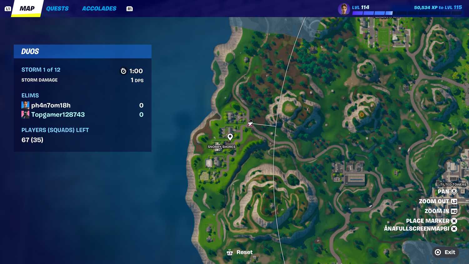 Treusere Map Every Secret Treasure Location In Fortnite: OG Chapter 1, Season 3