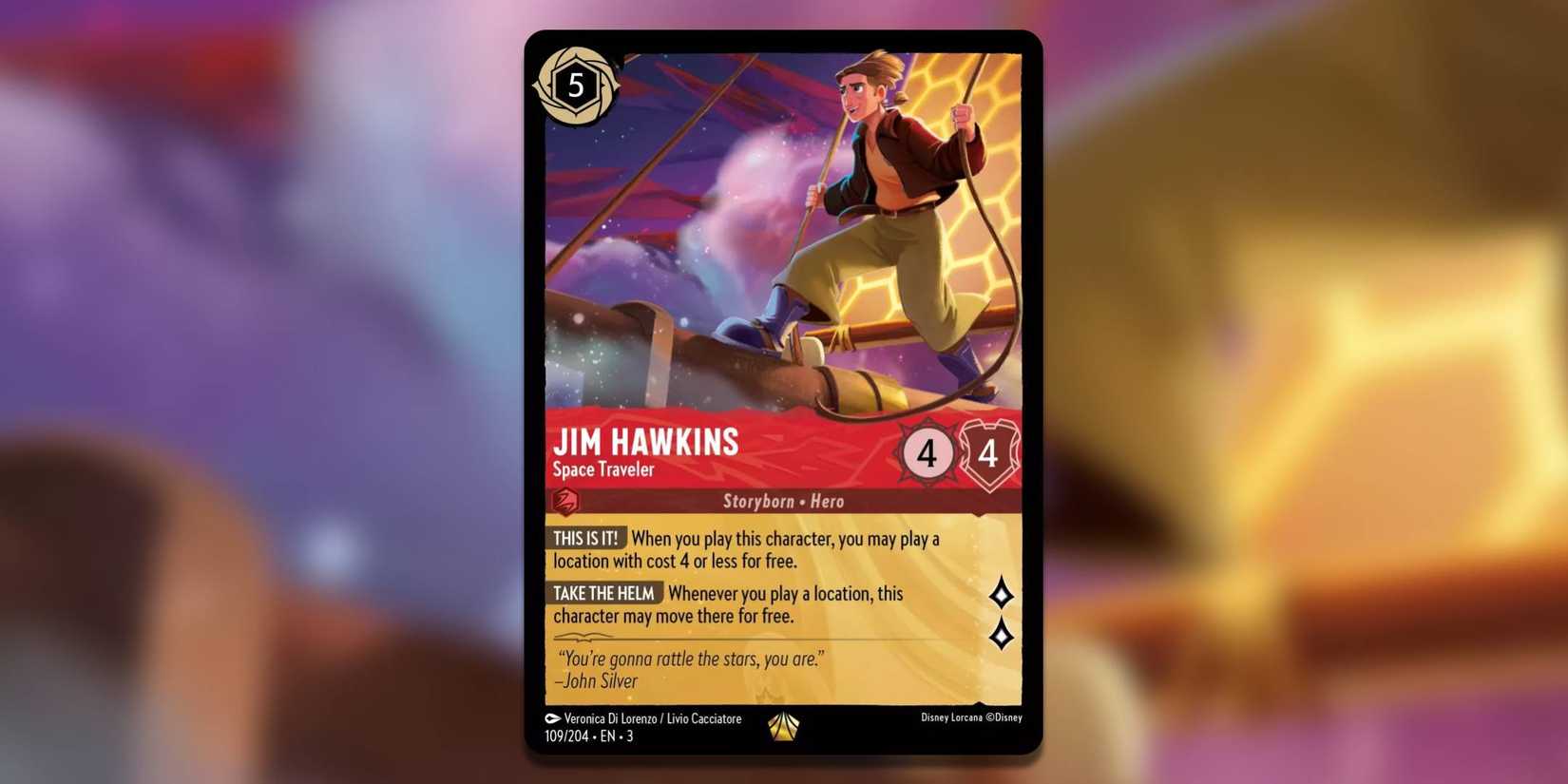 final fantasy crystals mtg Disney Lorcana John Silver Alien Pirate Foil #82