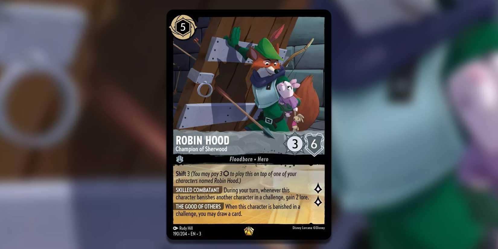 The Best Robin Hood Cards - Disney Lorcana The Best Robin Hood Cards - Disney Lorcana