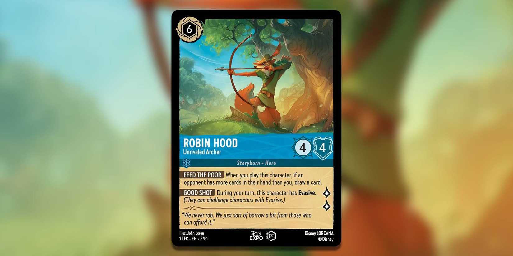 lorcana robin hood cards Lorcana - Rise of the Floodborn - Prince John main image 1