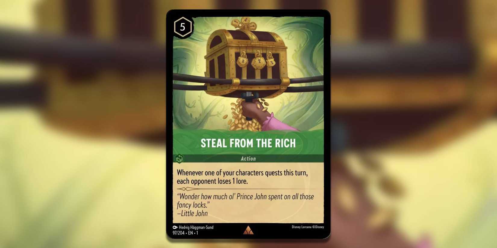 The Best Robin Hood Cards - Disney Lorcana