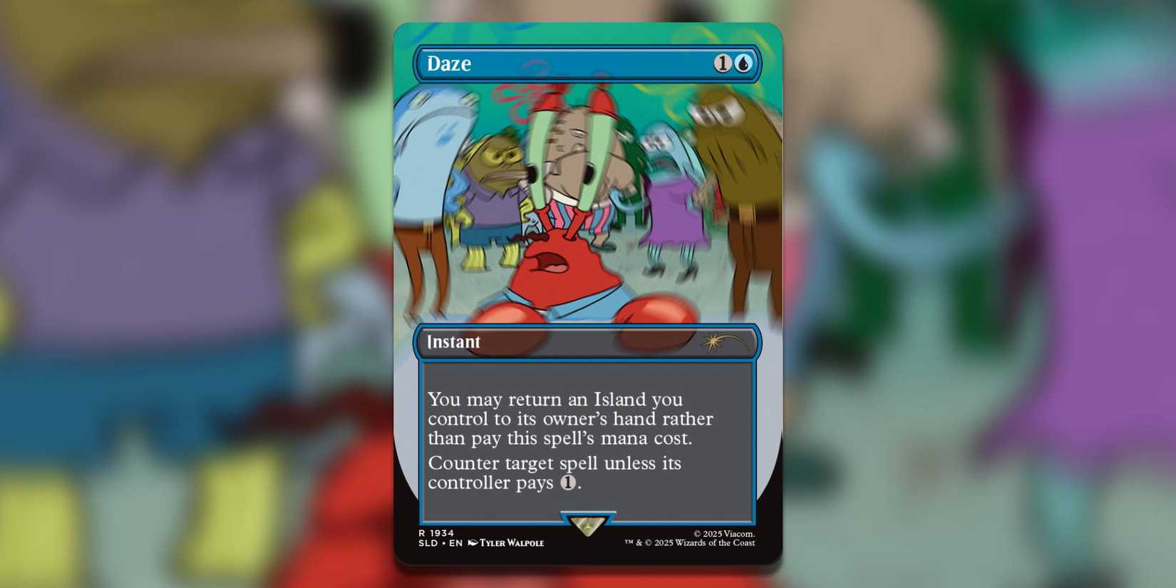 Every Card In The SpongeBob SquarePants: Internet Sensation Secret Lair  Drop, Ranked - Magic: The Gathering