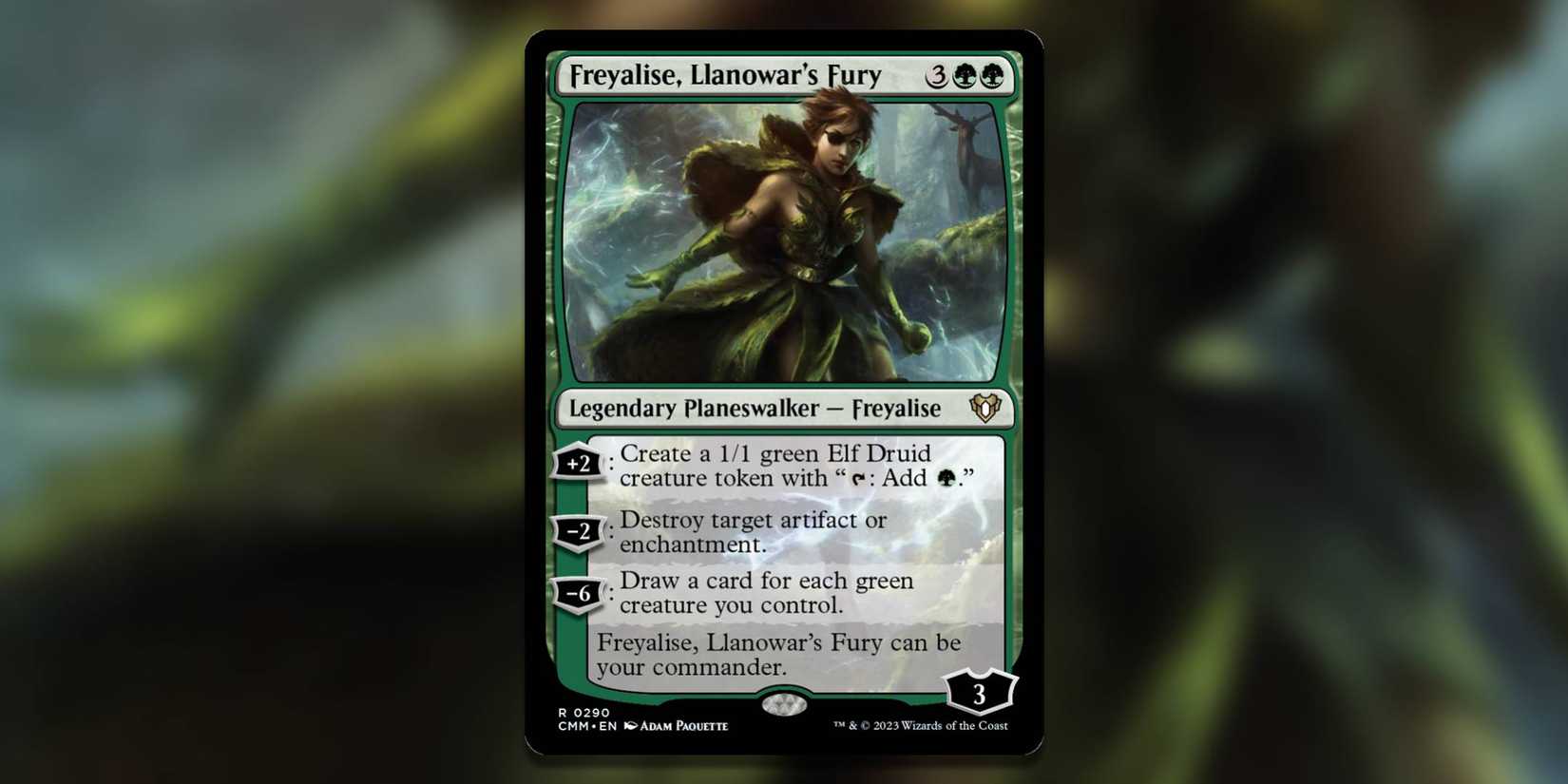 mtg borderless cards Lord of the Rings: Tales of Middle-earth Commander Deck: Elven Council main image 0