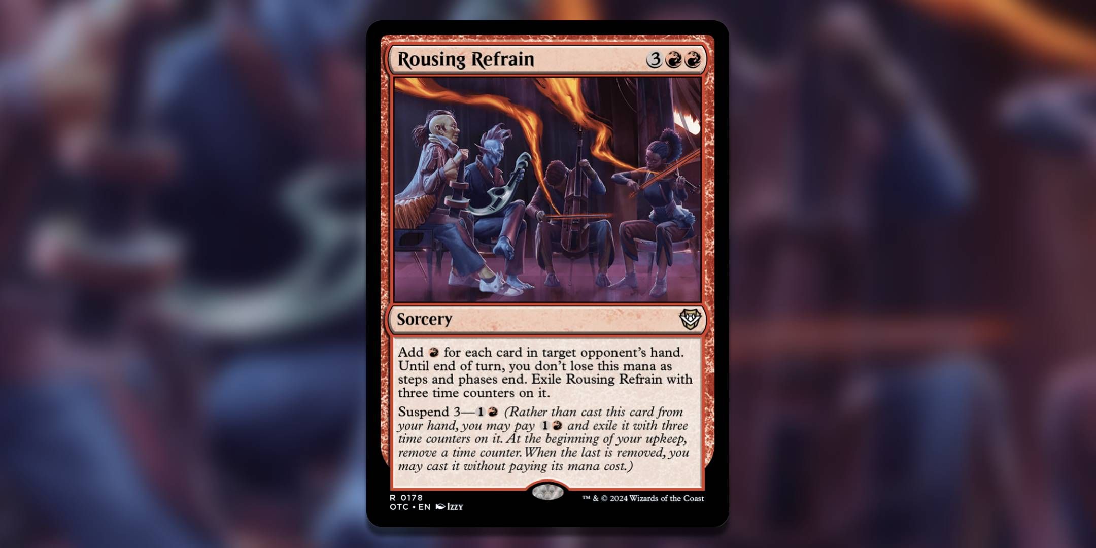 mtg refrain cards Inspiring [807] [Universes Beyond: Doctor Who] [Surge Foil]  Face to Face Games When the last is removed Can you put Rousing Refrain
