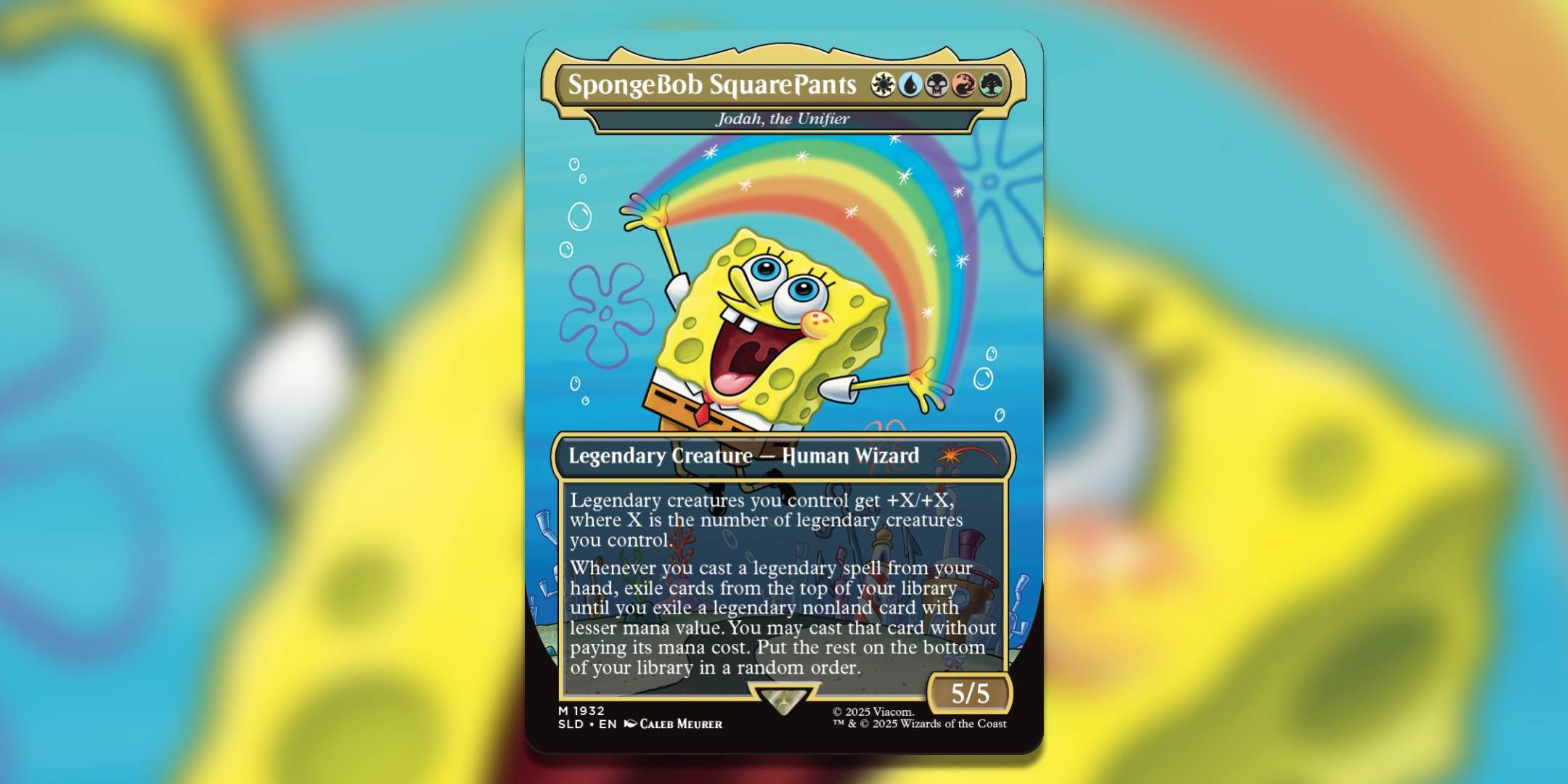 マジック：ザ・ギャザリング MTG SpongeBob SquarePants Bundle MTG SpongeBob SquarePants Bundle Foil Edition Full set