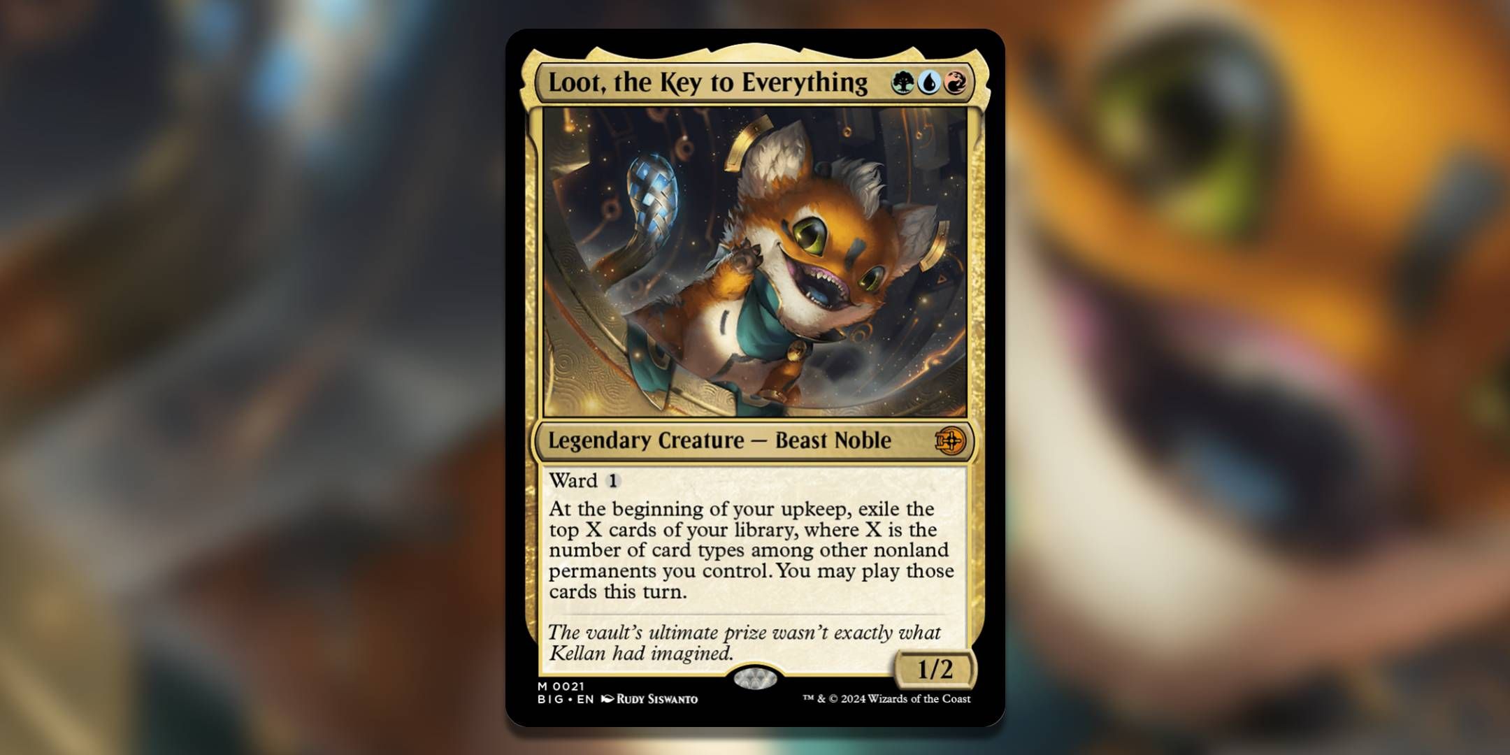 mtg aetherdrift gold cards Magic The Gathering - Foundations - Loot, Exuberant Explorer