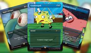mtg spongebob bonus card Magic The Gathering Secret Lair x Squarepants: Internet Sensation (Non-Foil) : Toys & Games MTG - Two new MTG