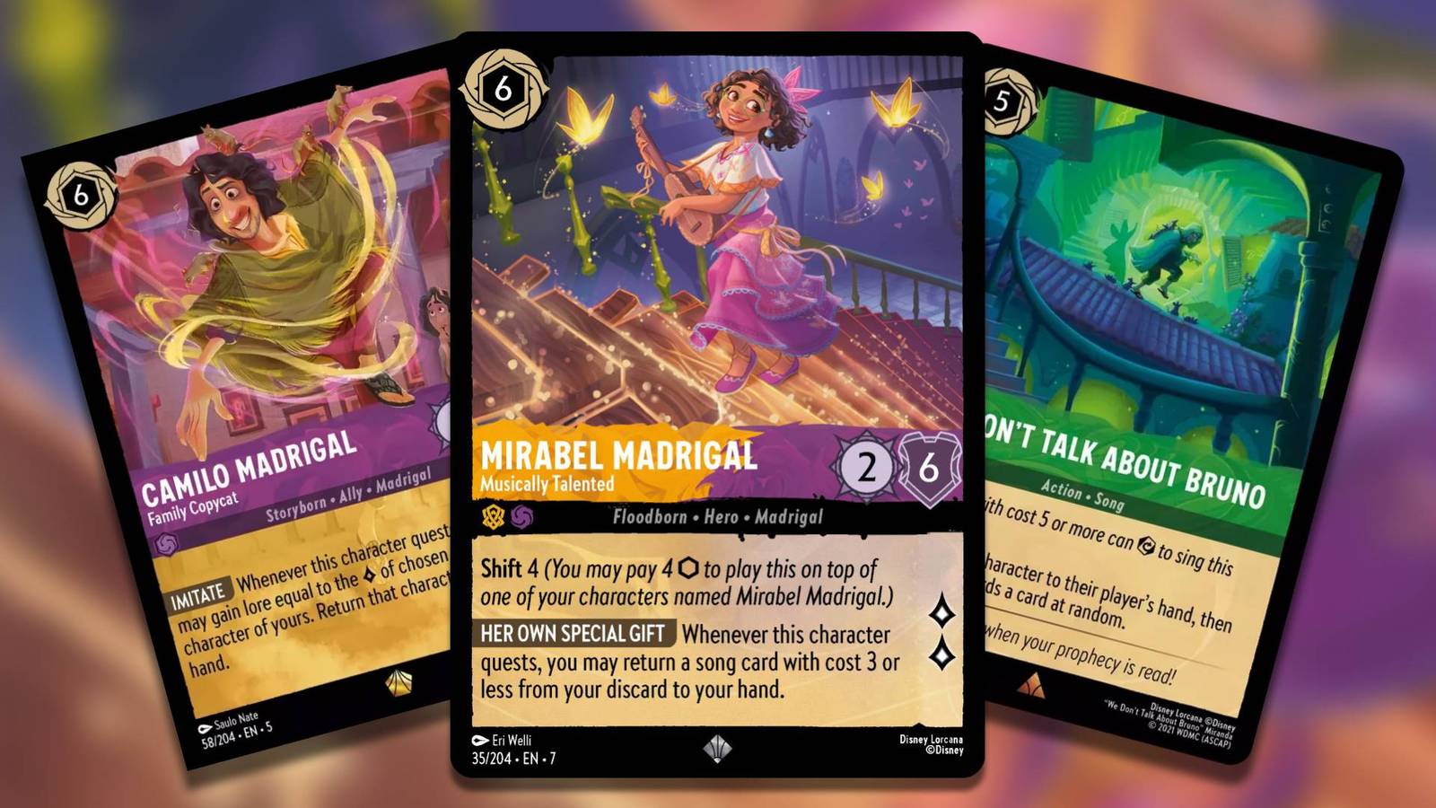 encanto lorcana cards Amazon.com: MTG Decks & More Disney Lorcana Encanto Deck - Mirabel, Bruno,  Isabela, Felix Madrigal - Custom Built - Very Strong