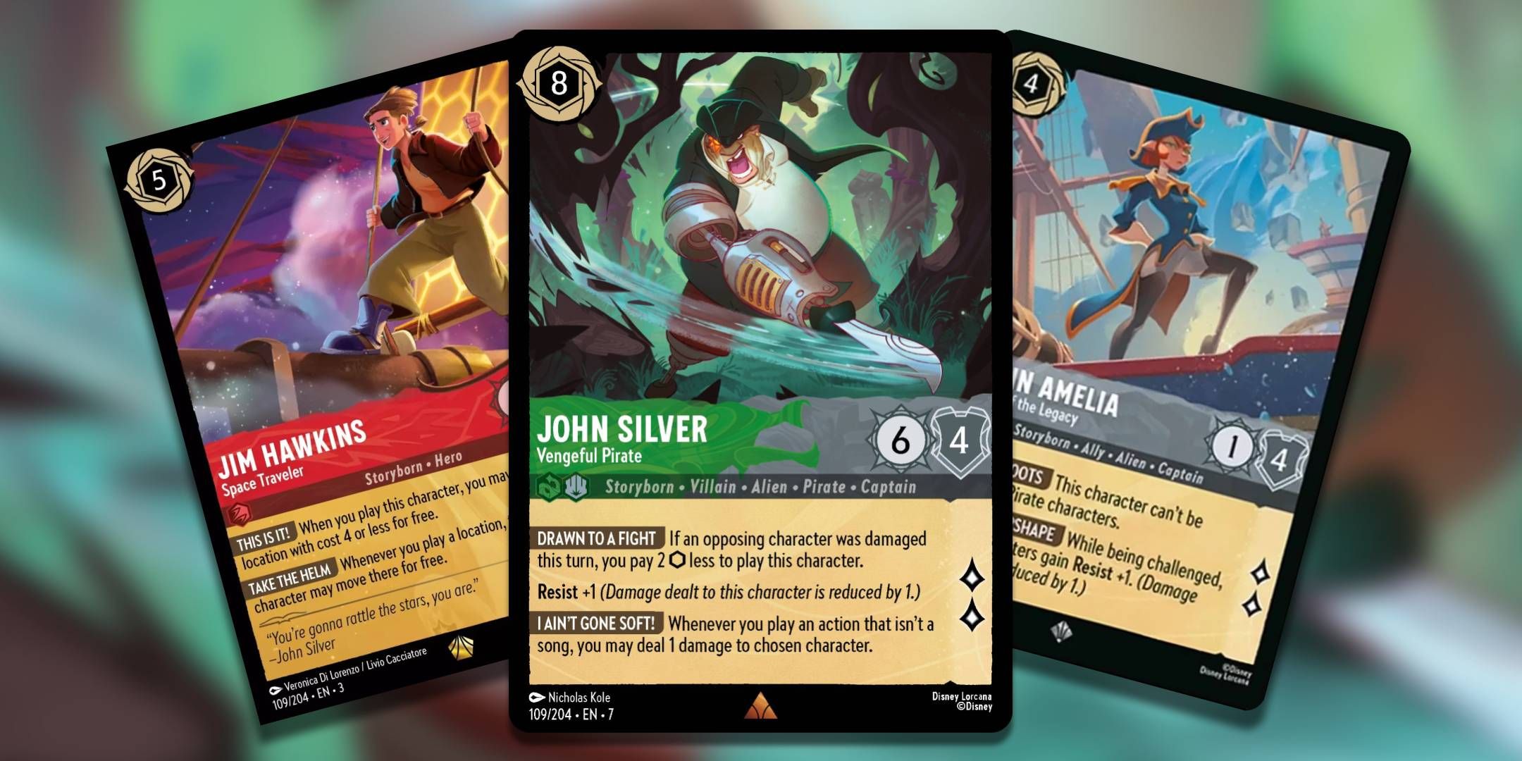 The Best Treasure Planet Cards In Disney Lorcana