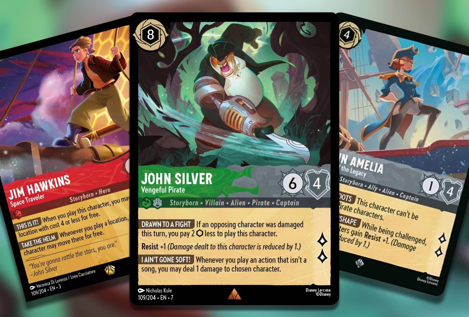The Best Treasure Planet Cards In Disney Lorcana