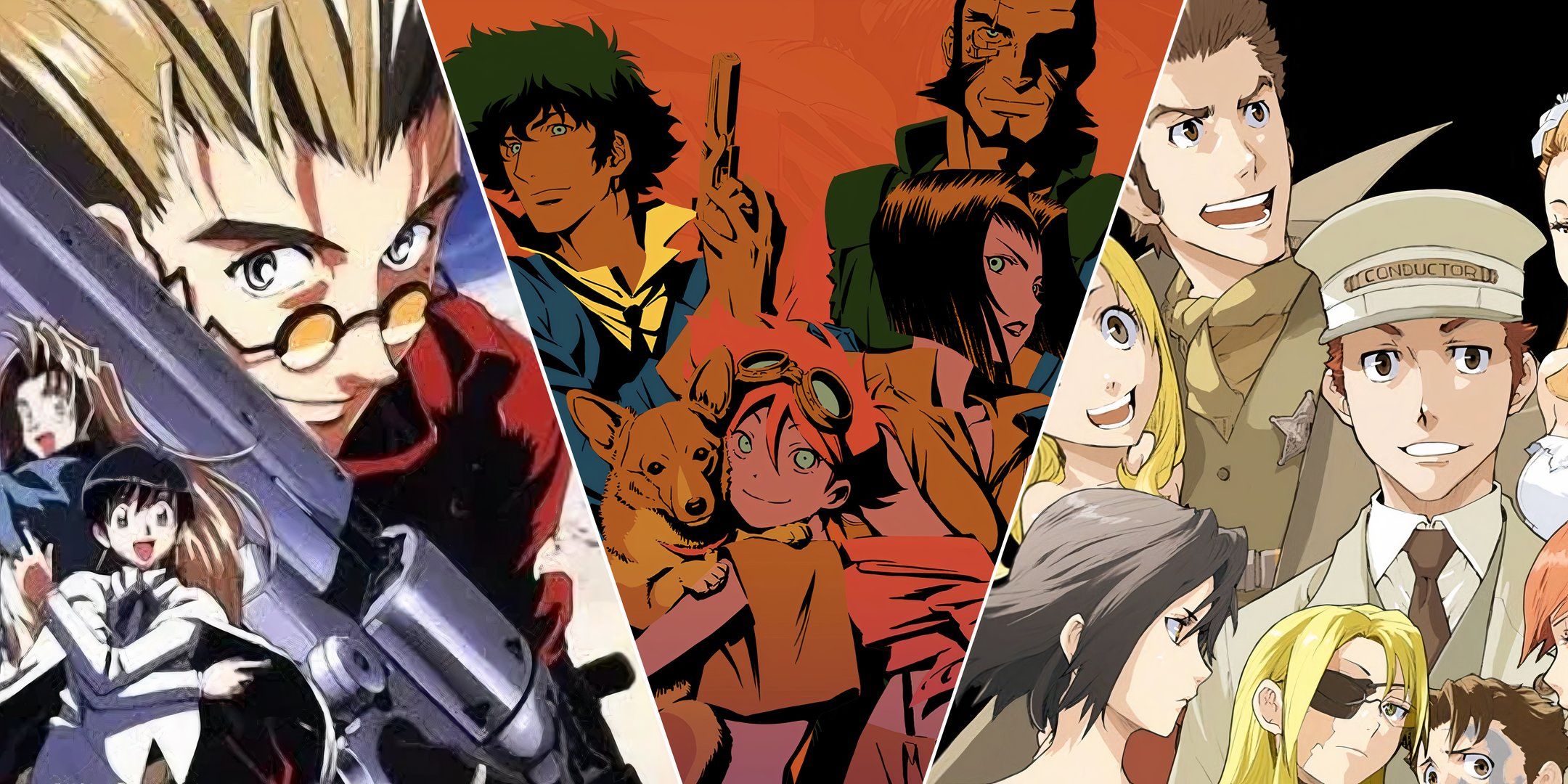 Trigun, Cowboy Bepop and Baccano!