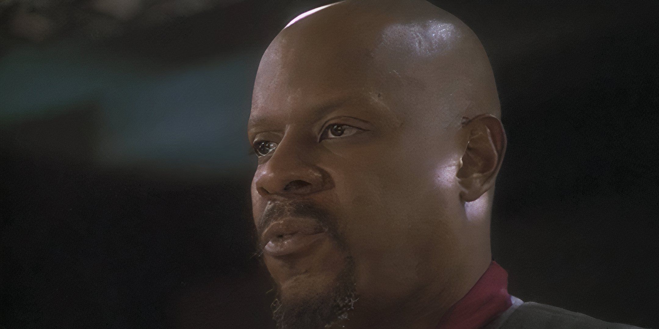 Captain Sisko ruminates in Star Trek Deep Space Nine