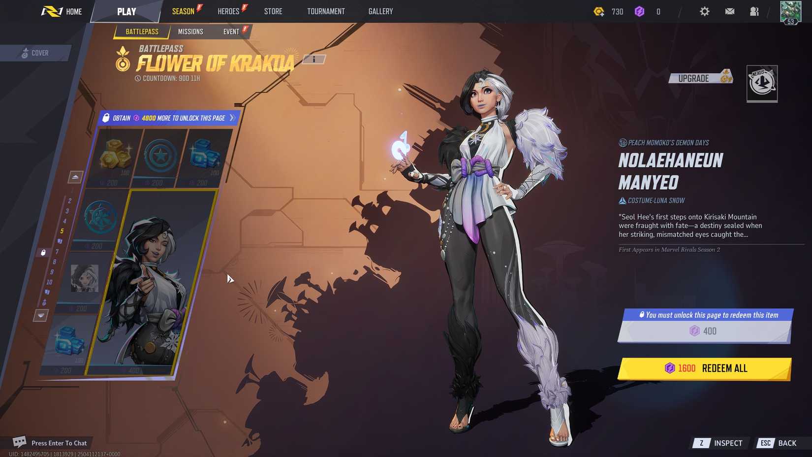 Every Season 2 Battle Pass Reward In Marvel Rivals