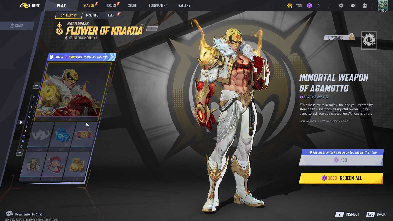 Marvel Rivals Battlepasses Every Season 2 Battle Pass Reward In Marvel Rivals