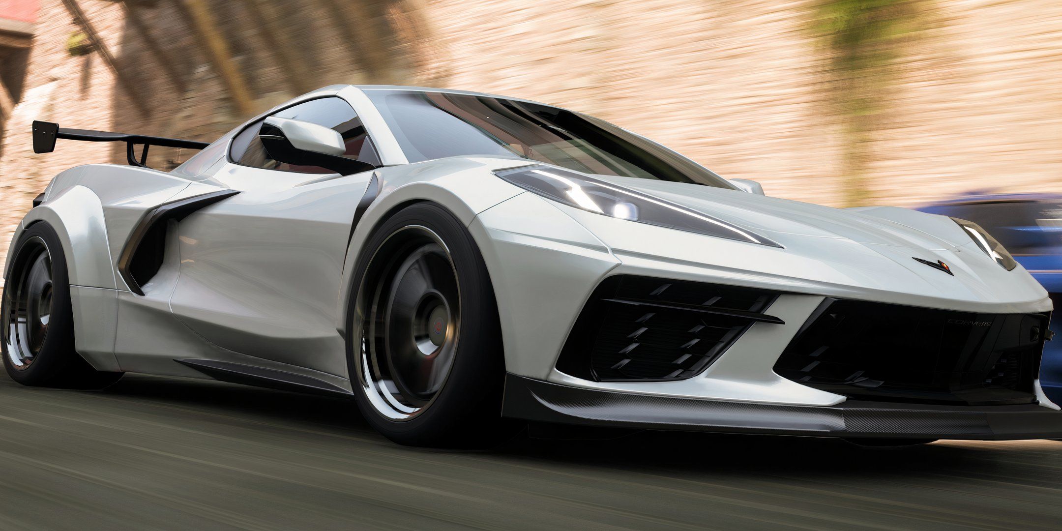 Forza motorsport 5 white car filler screen.