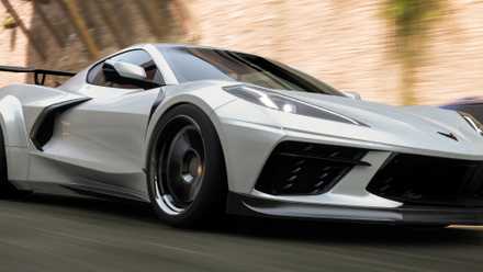 Forza motorsport 5 white car filler screen.