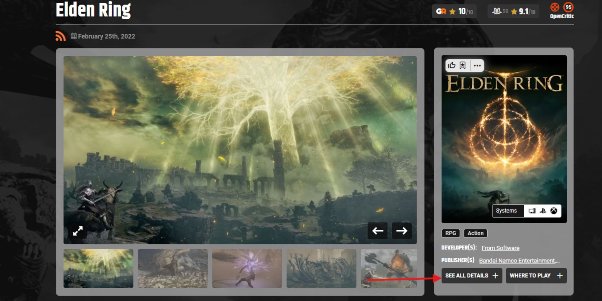Game Rant DB Launches With Over 10,000 Video Games To Rate And Review
