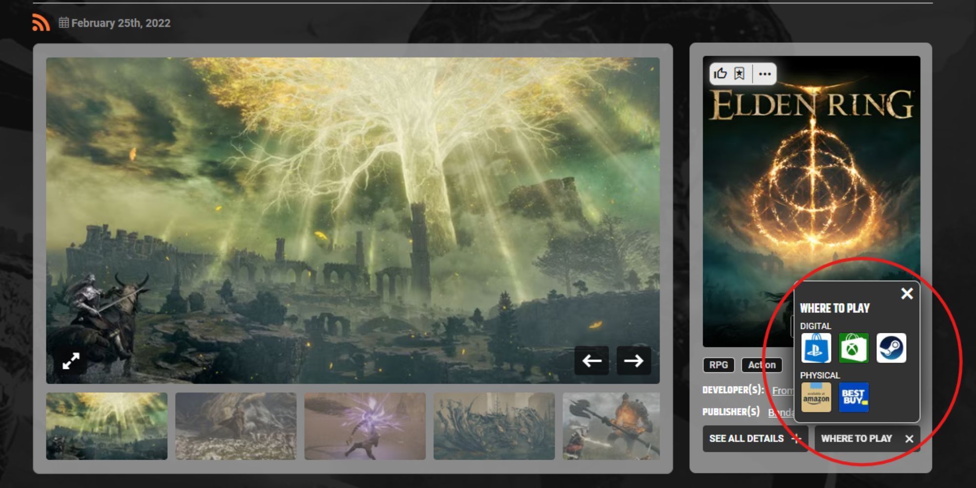 Game Rant DB Launches With Over 10,000 Video Games To Rate And Review