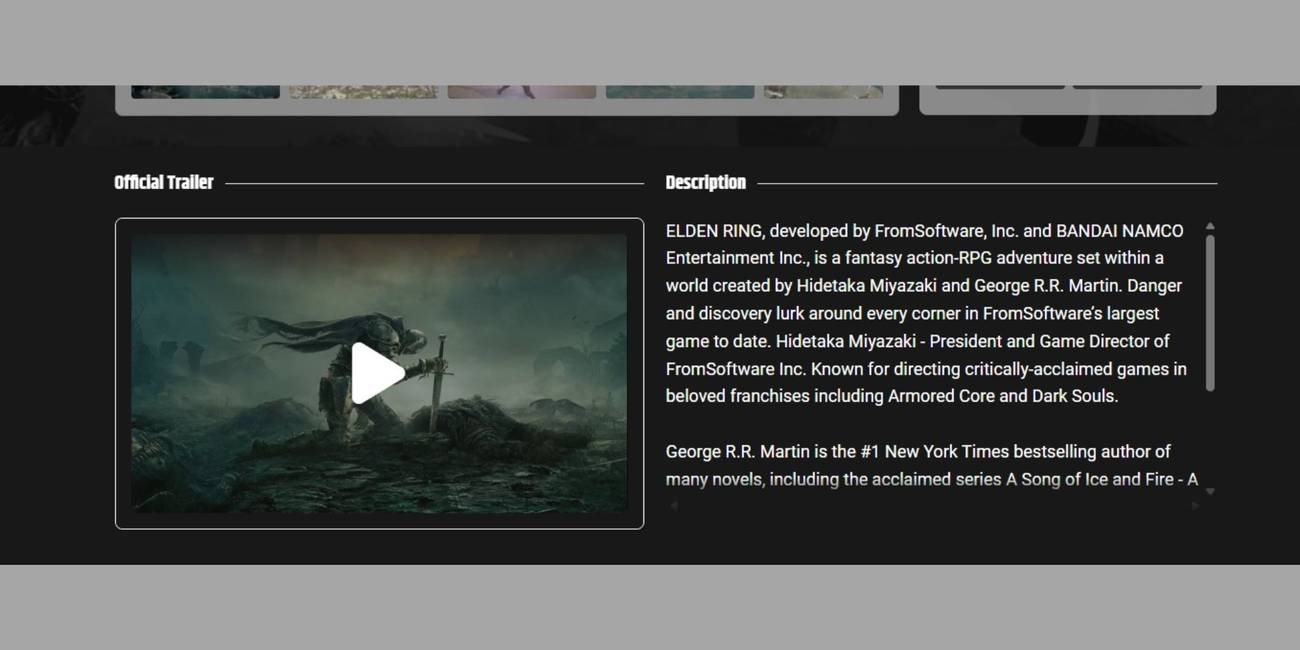 Official Rant Game Rant DB Launches With Over 10,000 Video Games To Rate And Review