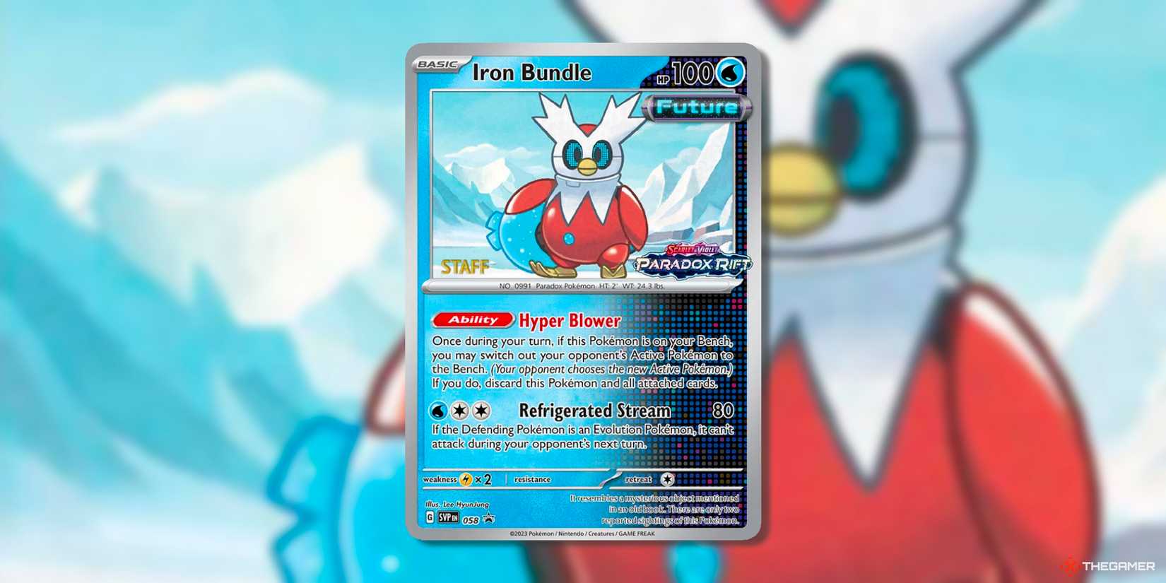 iron bundle pokemon card Pokémon TCG Paradox Rift Elite Trainer Box Iron Valiant main image 1