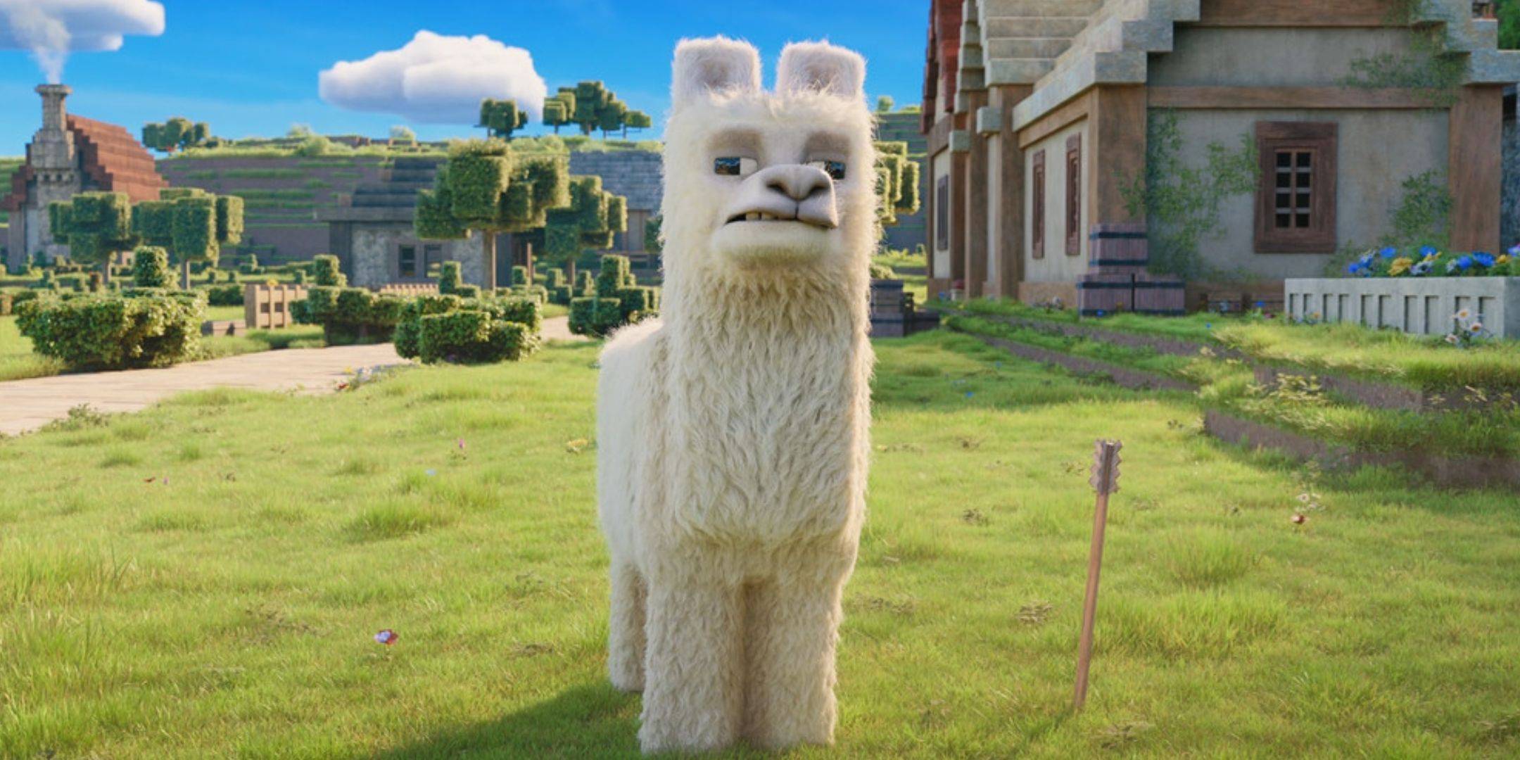 Minecraft Movie Llama
