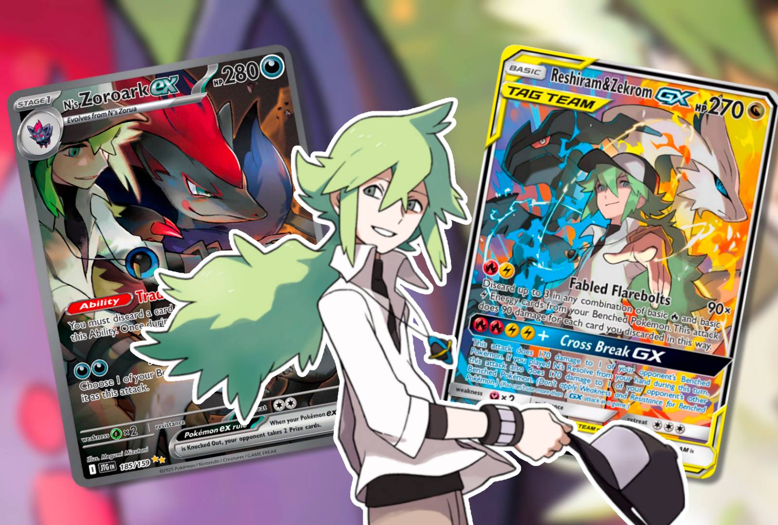 n full art pokemon card 105a/124 Trainer Supporter Holo Alternate Near Mint Commemorate your favorite tabletop game with this N 2017 Pokemon XY Collection Premium Trainer Promo #105A Card 2025 Pokemon Japanese SV Black