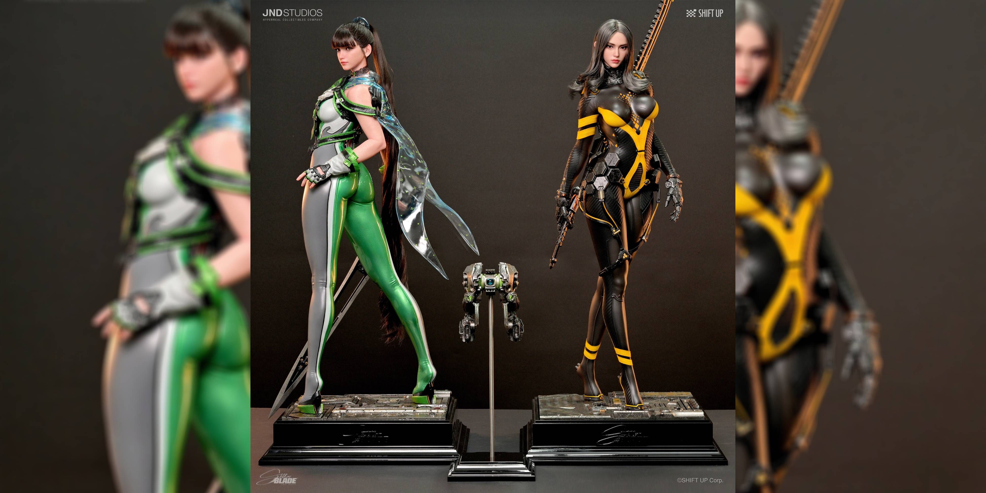 Eve フィギュア　5点セット Stellar Blade's Eve And Tachy Hyper-Realistic 1/3 Scale Statues