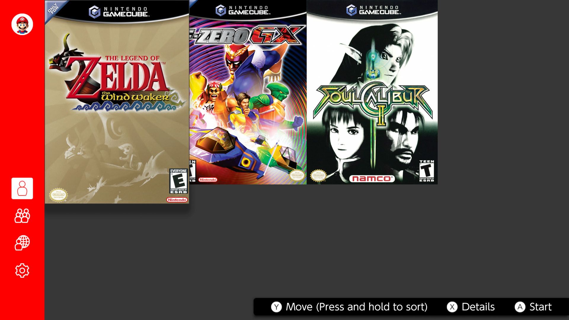 GameCube titles on Nintendo Switch Online