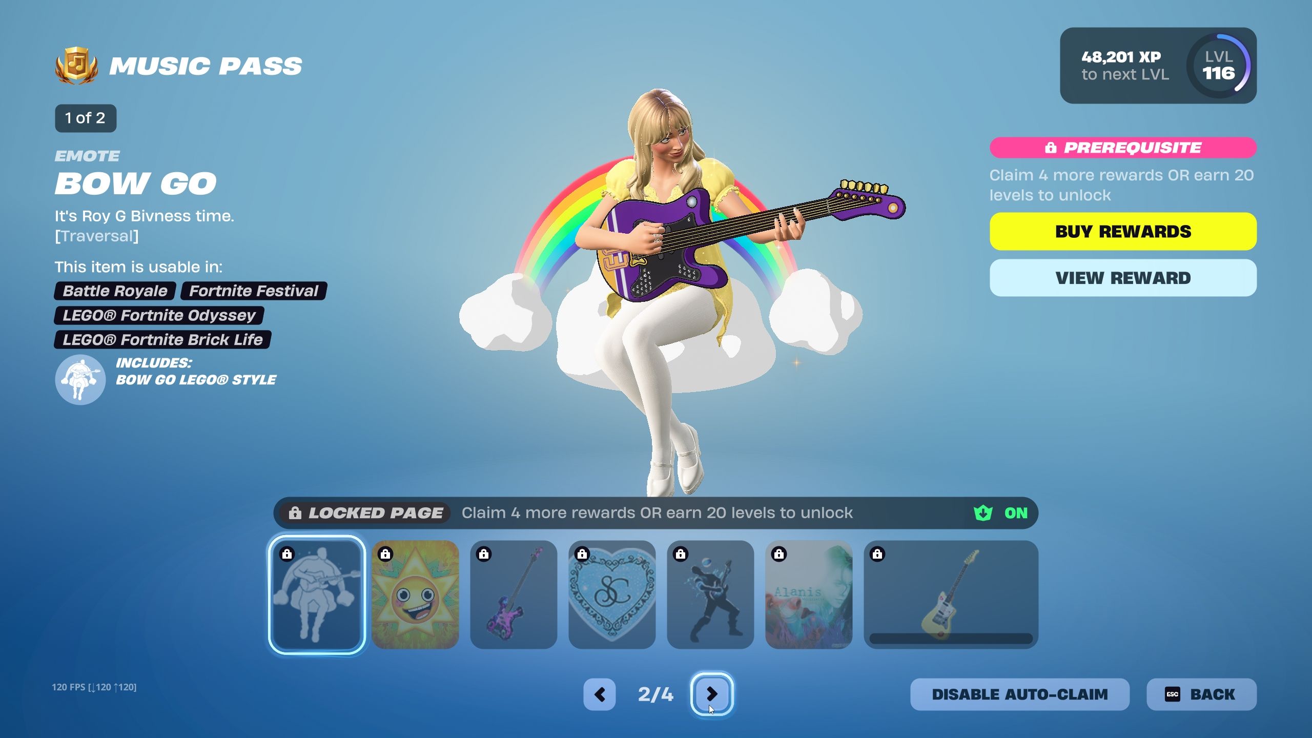 Every Reward In The Season 8 Muisc Pass For Fortnite Festival Page Two Of The Season 8 Fortnite Festival Music Pass