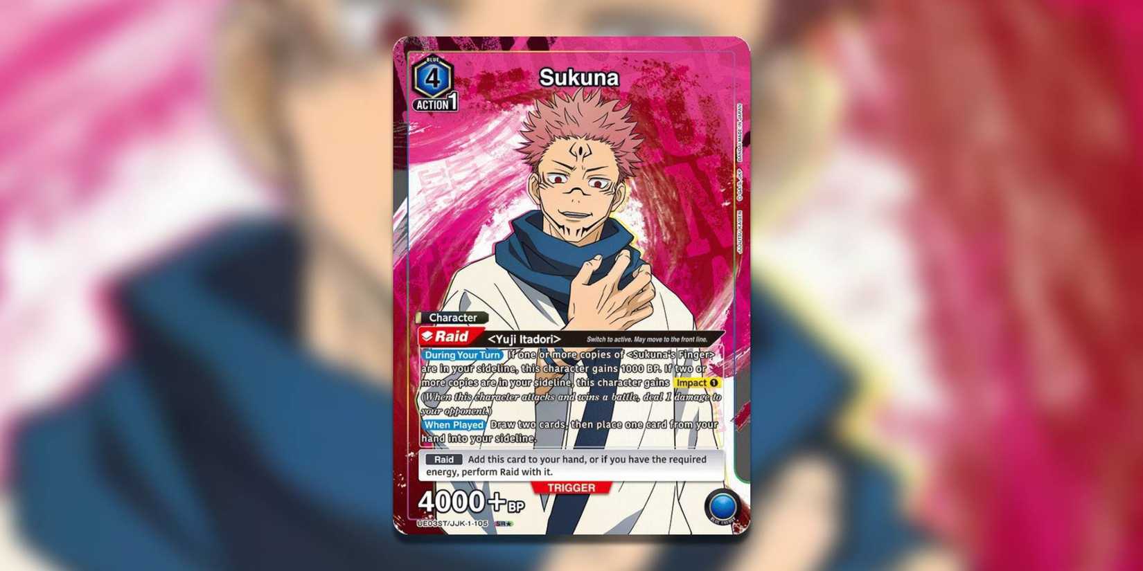 jujutsu kaisen rare cards Union Arena Card Sukuna SR Rare Jujutsu Kaisen Japanese DHL