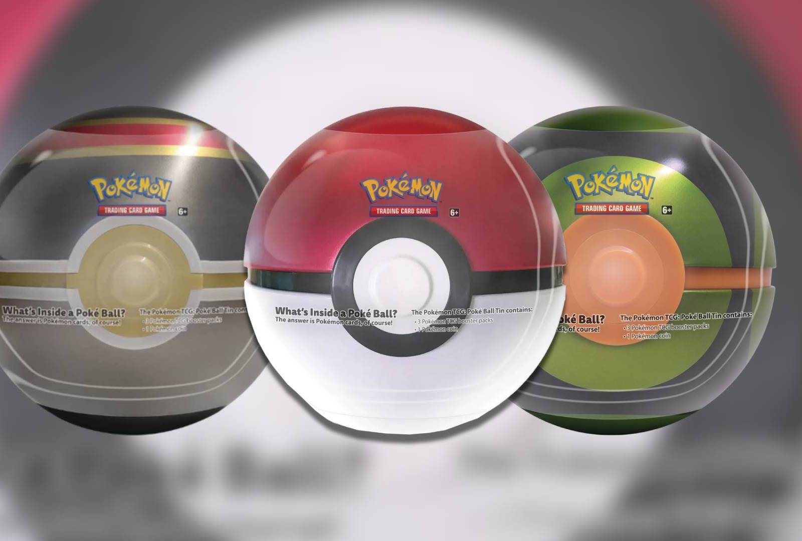 pokemon trading card game poke ball tin 2024 Q4 of course Pokemon TCG PokeBall Tin -
