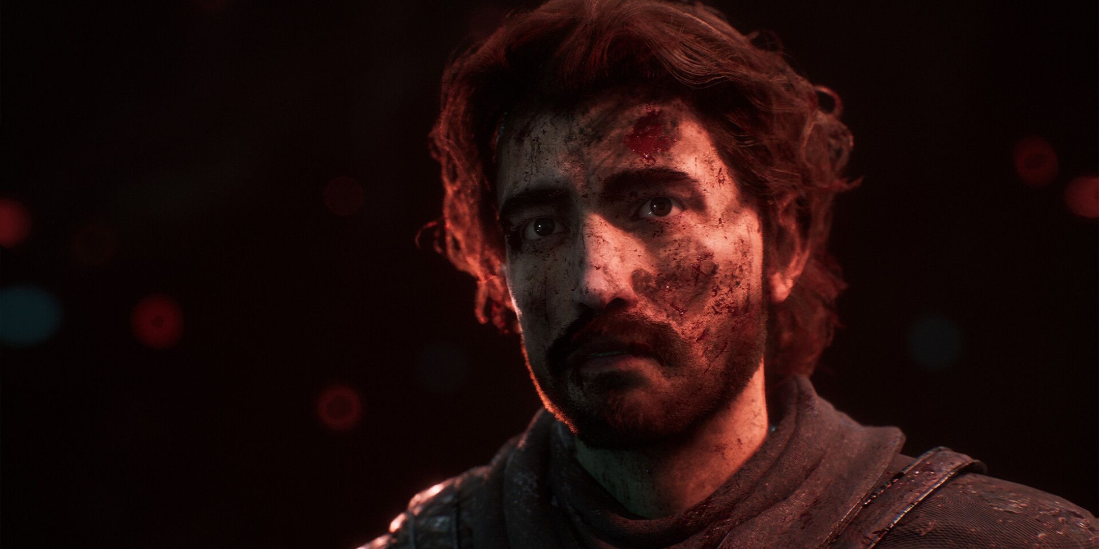 Close-up de Gustave em Clair Obscur: Expedition 33, destacando a qualidade visual.