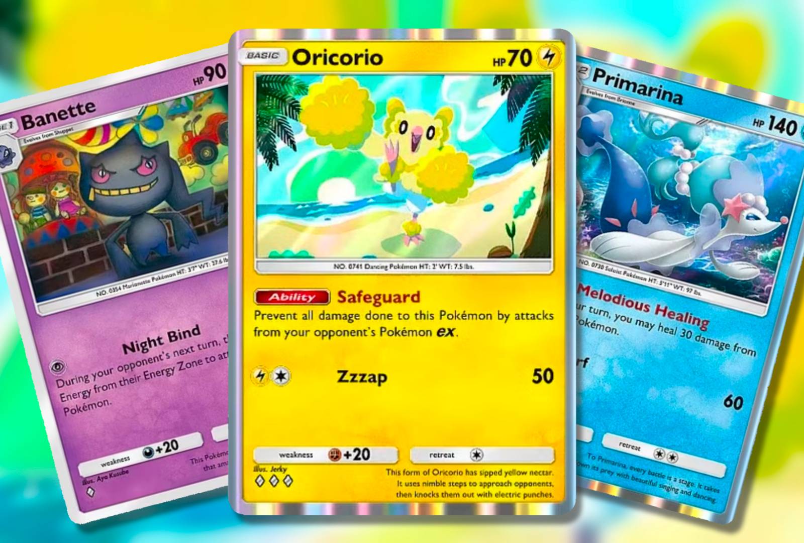 pokemon cutest cards Primarina GX 42/149 Sun & Moon Holo Rare Pokemon Card Near Mint