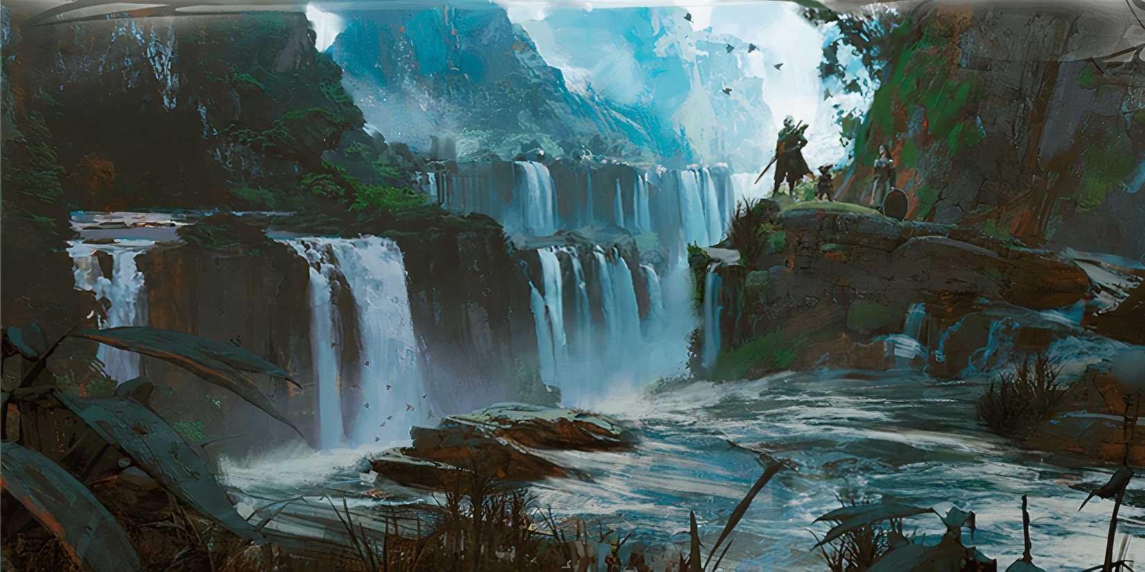 The jungles of Chult in the Tomb of Annihilation module in DND. 