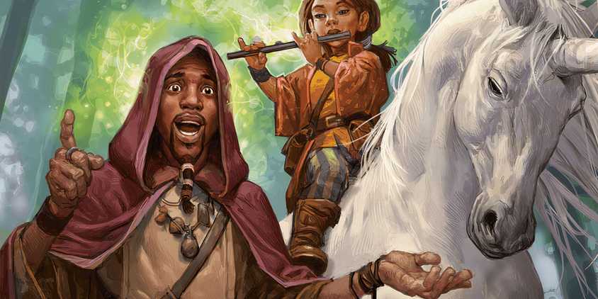 A bard uses Inspiration on a fellow player character in DND. 