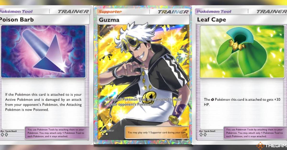 poison barb pokemon card (124/149) [Sun & Moon: Base Set] If the Pokmon this card is attached to is your Active Pokmon and is damaged by an opponents attack (even if this Pokmon is Knocked Out) Poison Barb 124 SM Base