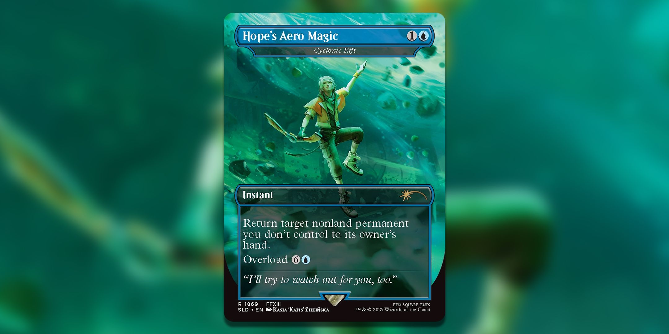 MTG's Final Fantasy Secret Lairs Include Cyclonic Rift, Heroic