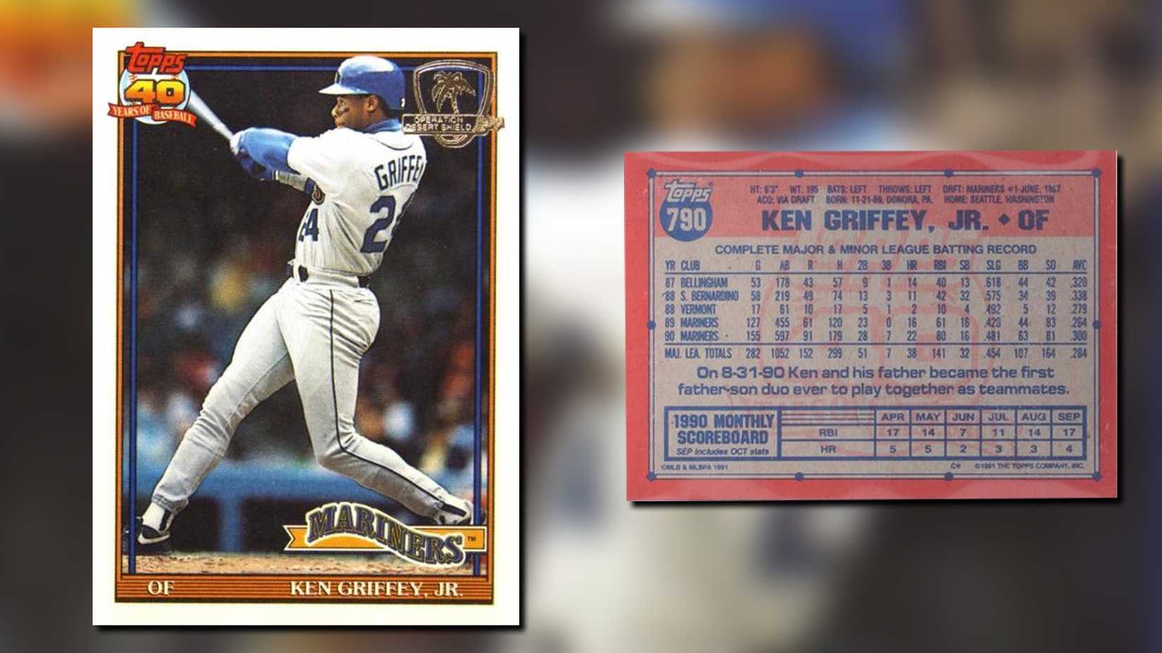 The Most Valuable Ken Griffey Jr. Baseball Cards
