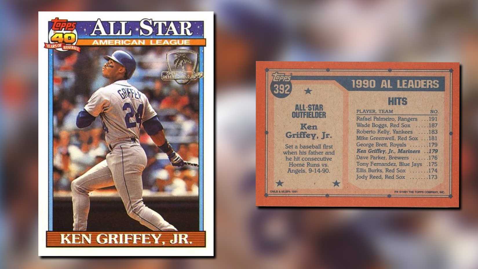 The Most Valuable Ken Griffey Jr. Baseball Cards