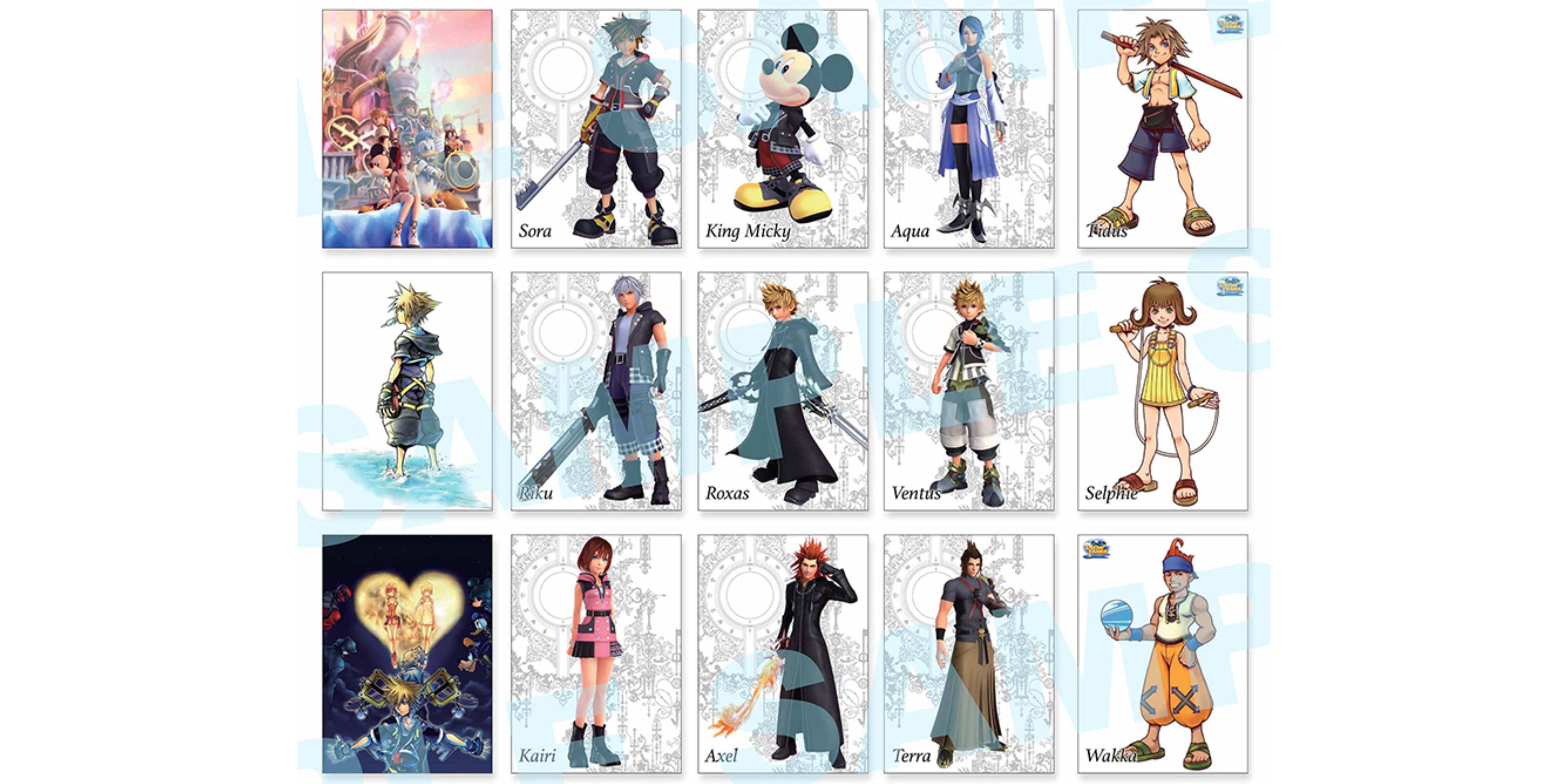 Kingdom Hearts Now Has An Art Museum Trading Card Set With 228