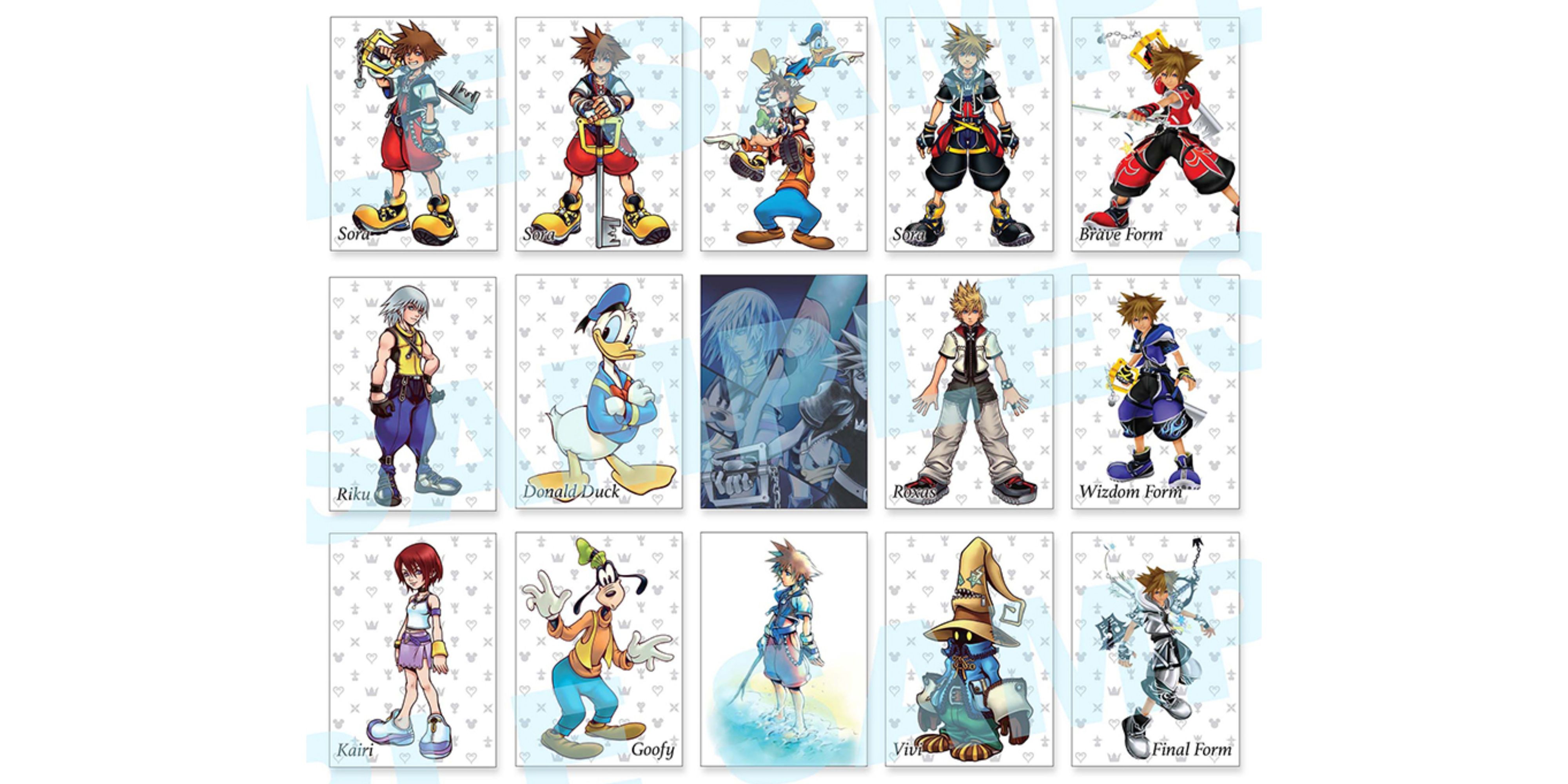 Kingdom Hearts Now Has An Art Museum Trading Card Set With 228