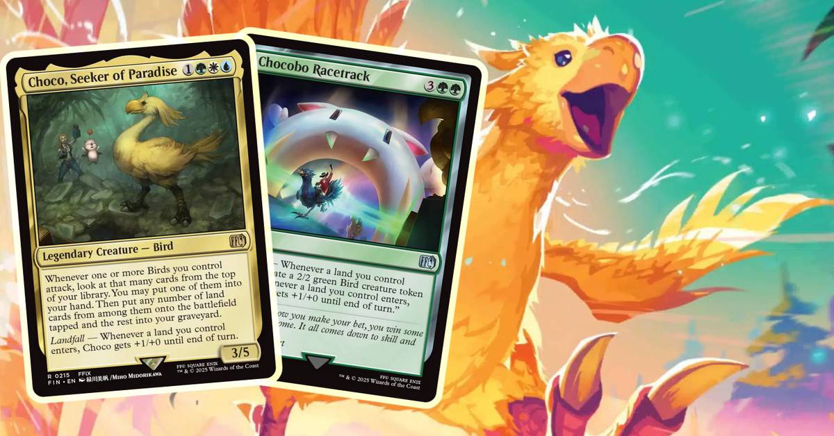 The Strongest Chocobo Cards From MTG's Final Fantasy Crossover Set