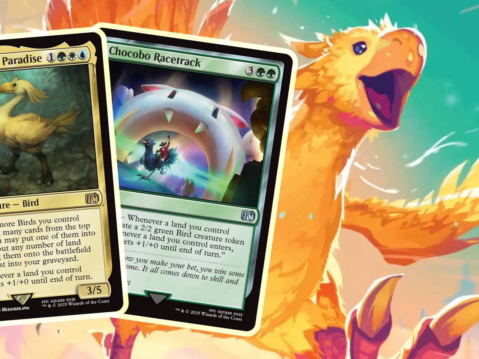 The Strongest Chocobo Cards From MTG's Final Fantasy Crossover Set The Strongest Chocobo Cards From MTG's Final Fantasy Crossover Set