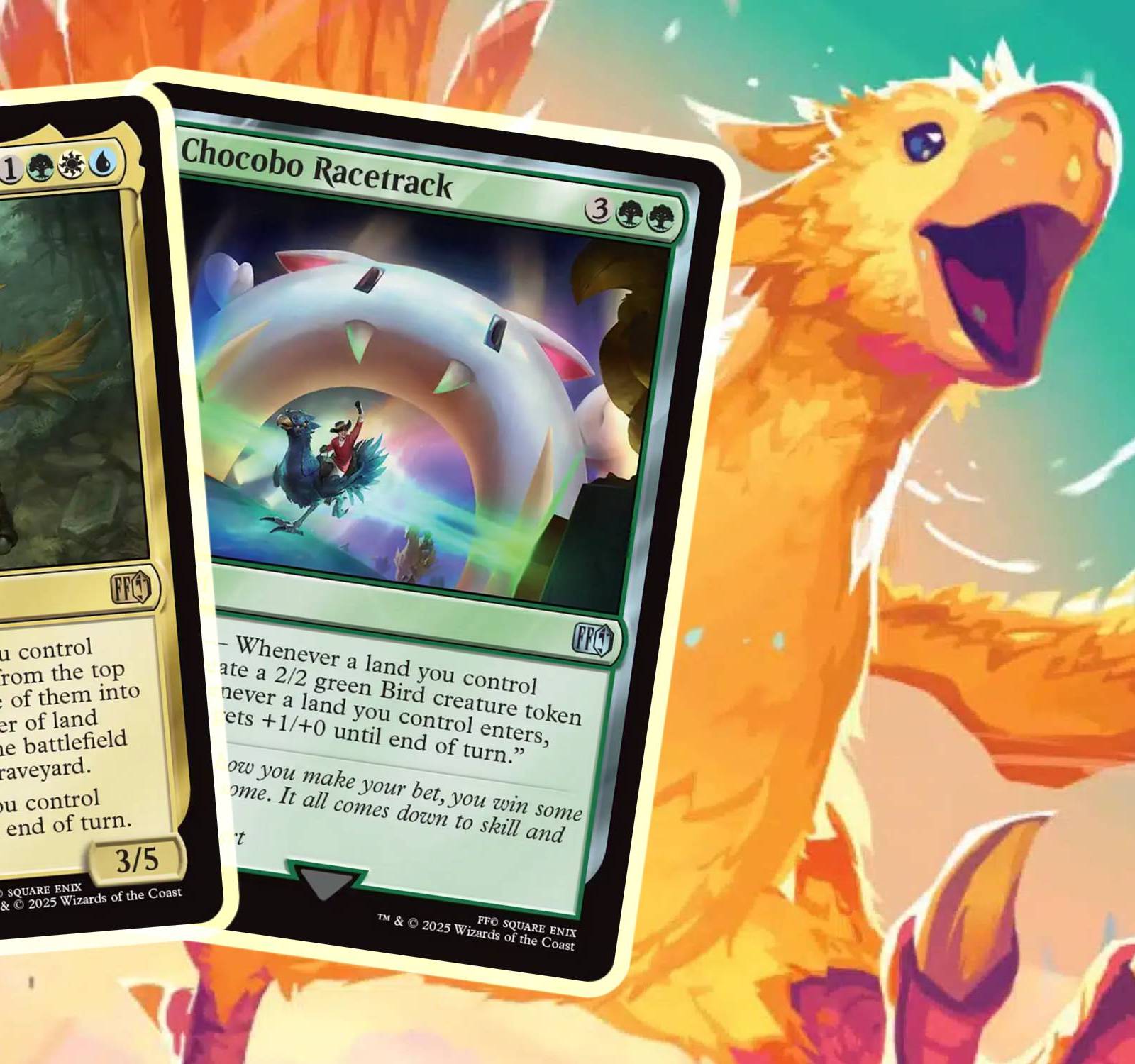 The Strongest Chocobo Cards From MTG's Final Fantasy Crossover Set The Strongest Chocobo Cards From MTG's Final Fantasy Crossover Set