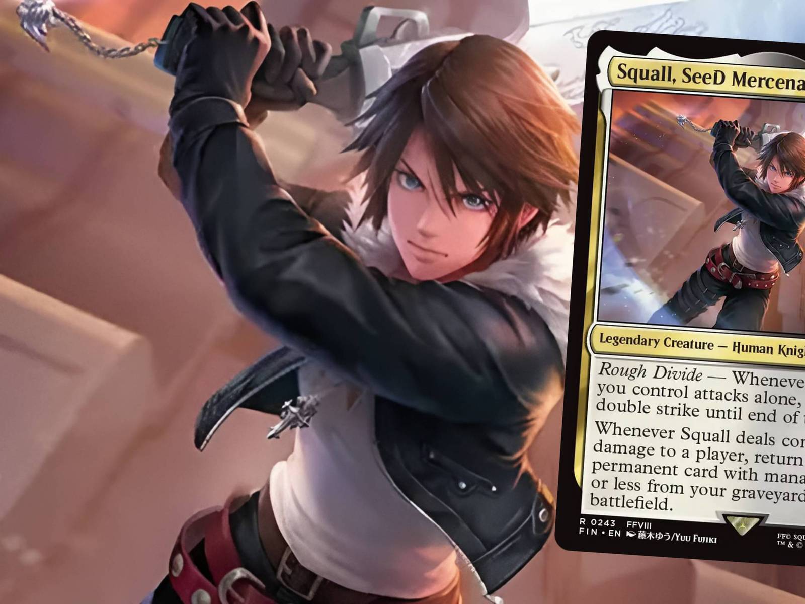 Squall, SeeD Mercenary Commander Deck Guide For MTG Squall, SeeD Mercenary Commander Deck Guide For MTG