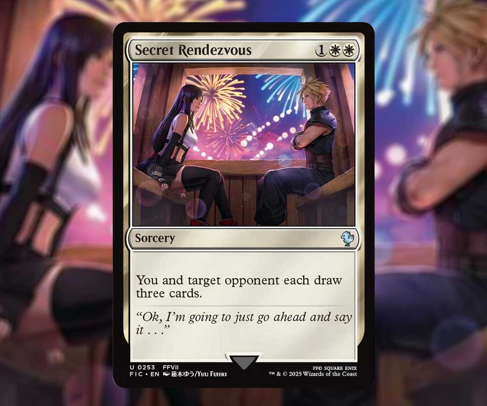 secret rendezvous mtg final fantasy MTG Secret Rendezvous (Foil) Commander: Final Fantasy 217 Yuffie Cloud FF7 NM