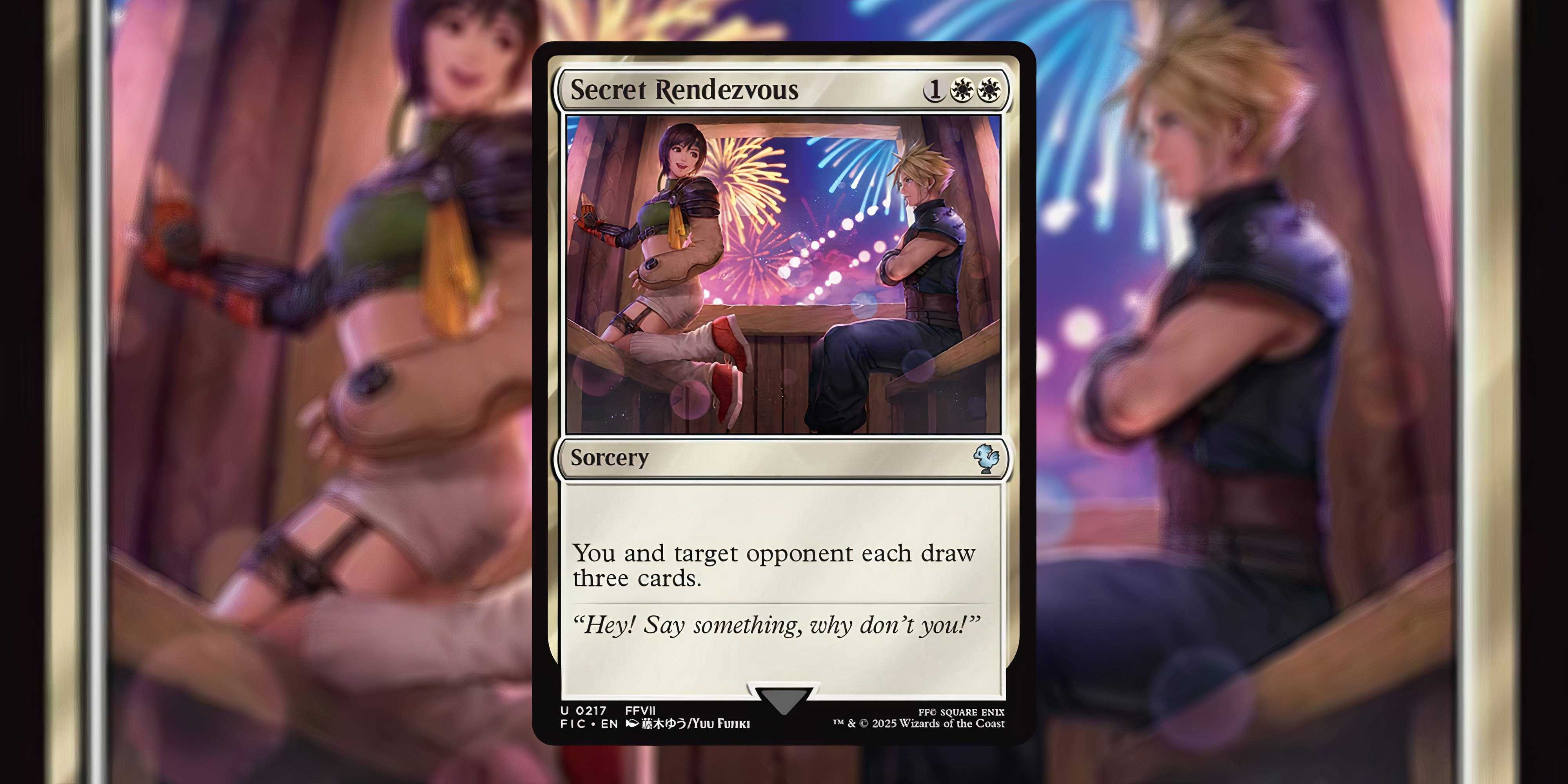 MTG's Gold Saucer Cards Suggest Tifa Is Cloud's Canon Love Interest In Final Fantasy 7 Rebirth MTG's Gold Saucer Cards Suggest Tifa Is Cloud's Canon Love Interest In Final Fantasy 7 Rebirth